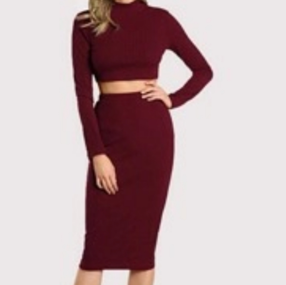Gorgeous Zara Collection W/b Skirt set